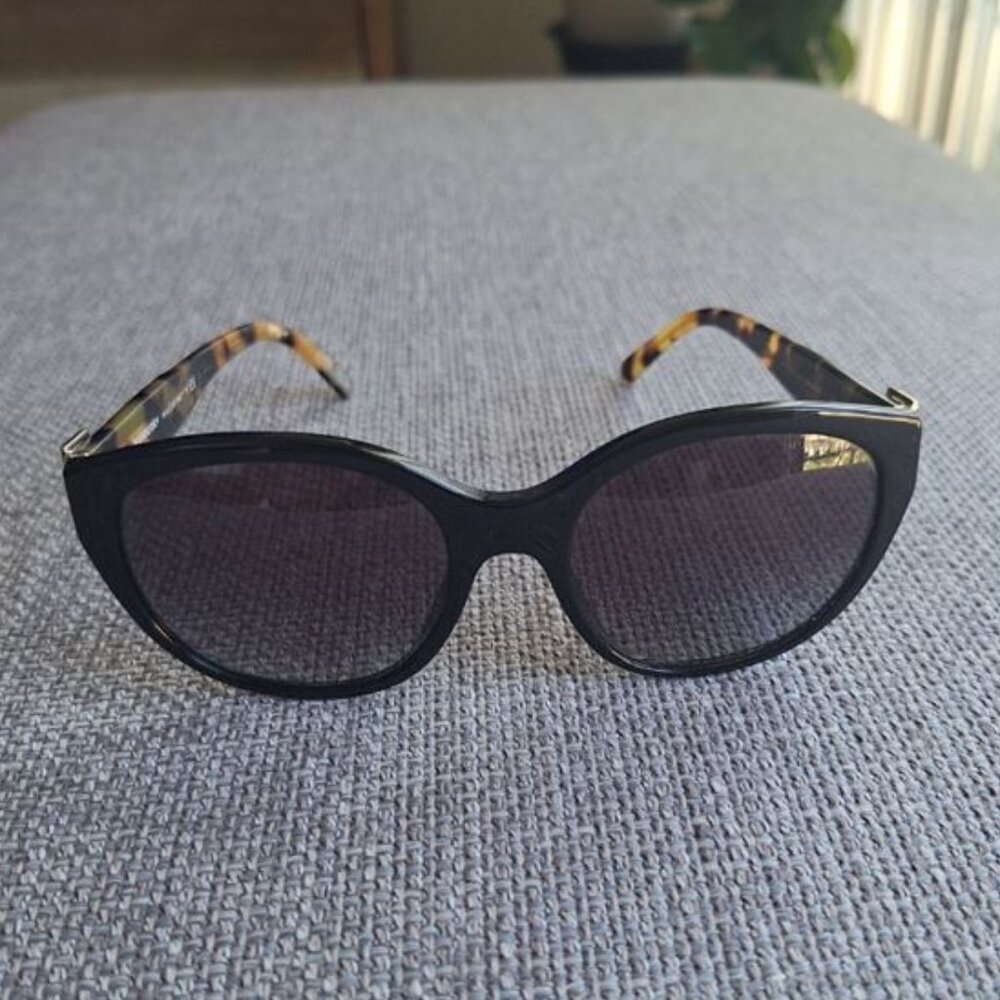 Burberry  Black  Havana Sunglasses